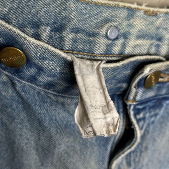 Carhartt Double Knee Denim Carpenter Pants Size 38 - Picture 8 of 8